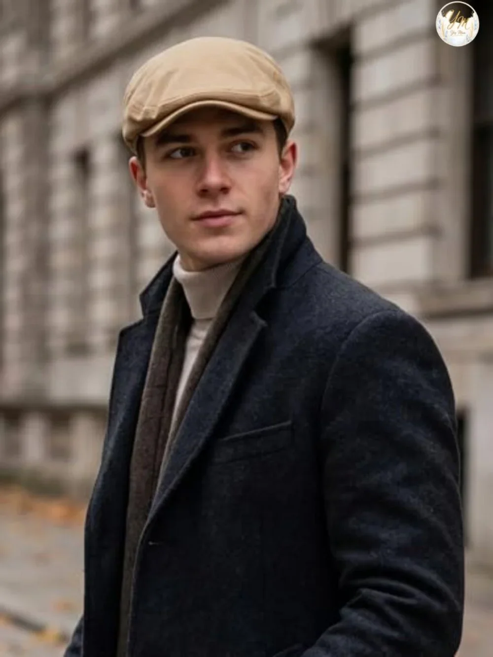 4 Pack Newsboy Cap Men Stretch Fit Cotton Cabbie Hat Breathable Outdoor